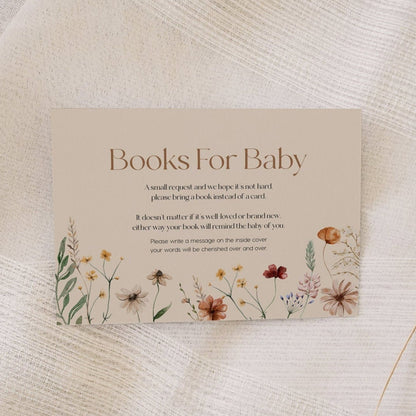 Baby Shower Invitation Bundle | Books for Baby | Diaper Raffle card - LovelyTemplatesCo