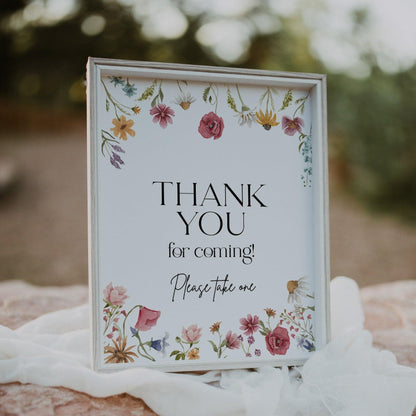Thank You For Coming sign - LovelyTemplatesCo
