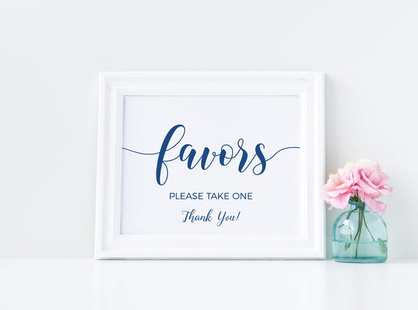 Favors sign, Wedding favors sign, Wedding signs, Blue wedding sign, Favors wedding sign #BLUE20WED