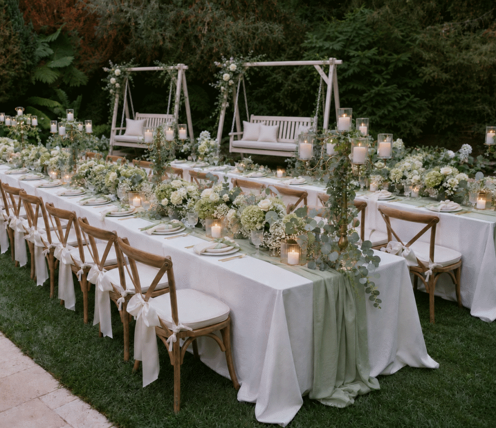 long table baby shower
